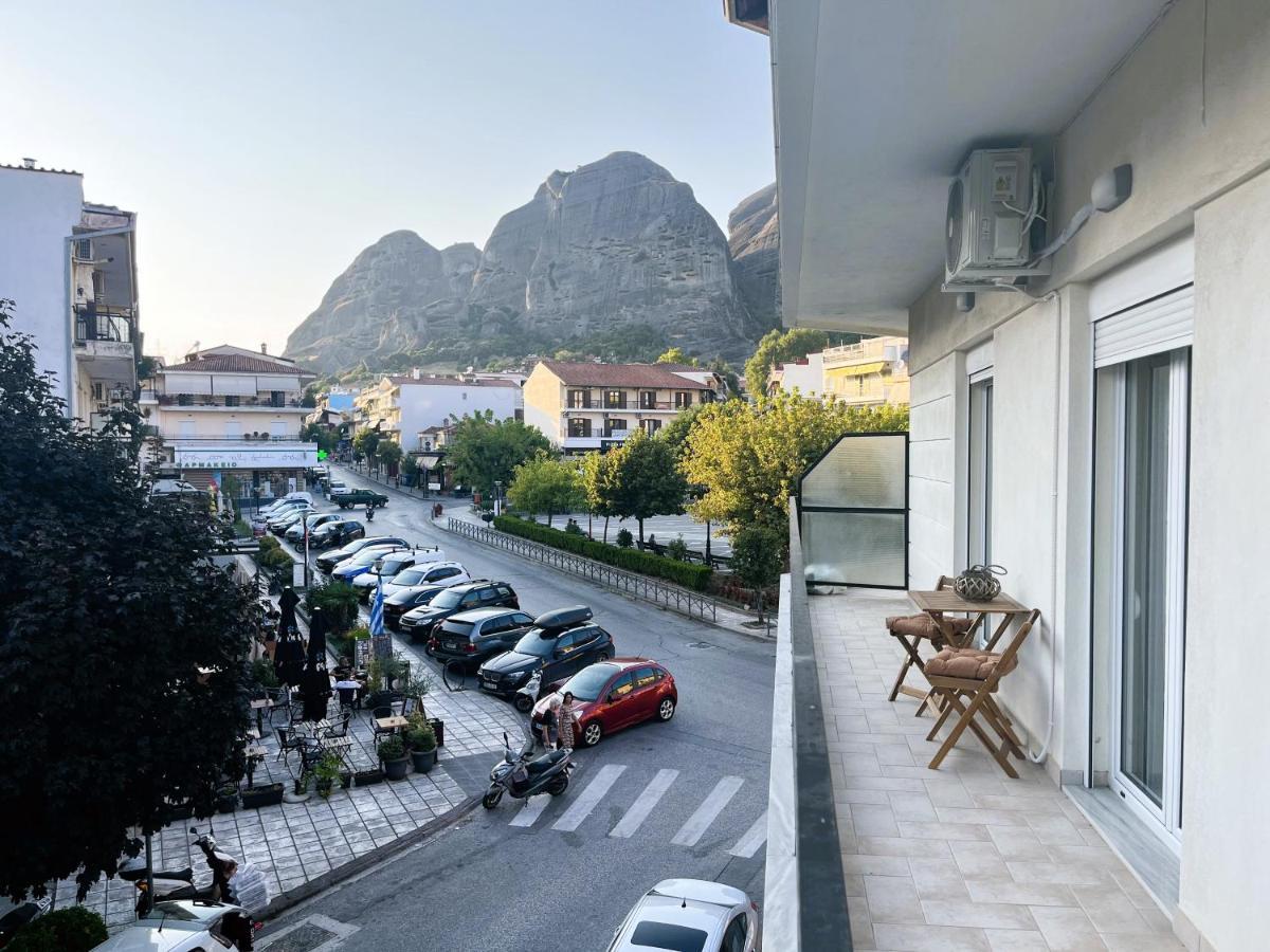 Meteorito Central Apartment Kalampáka Dış mekan fotoğraf
