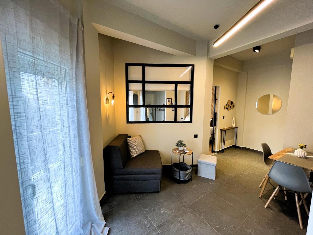 Meteorito Central Apartment Kalampáka Dış mekan fotoğraf