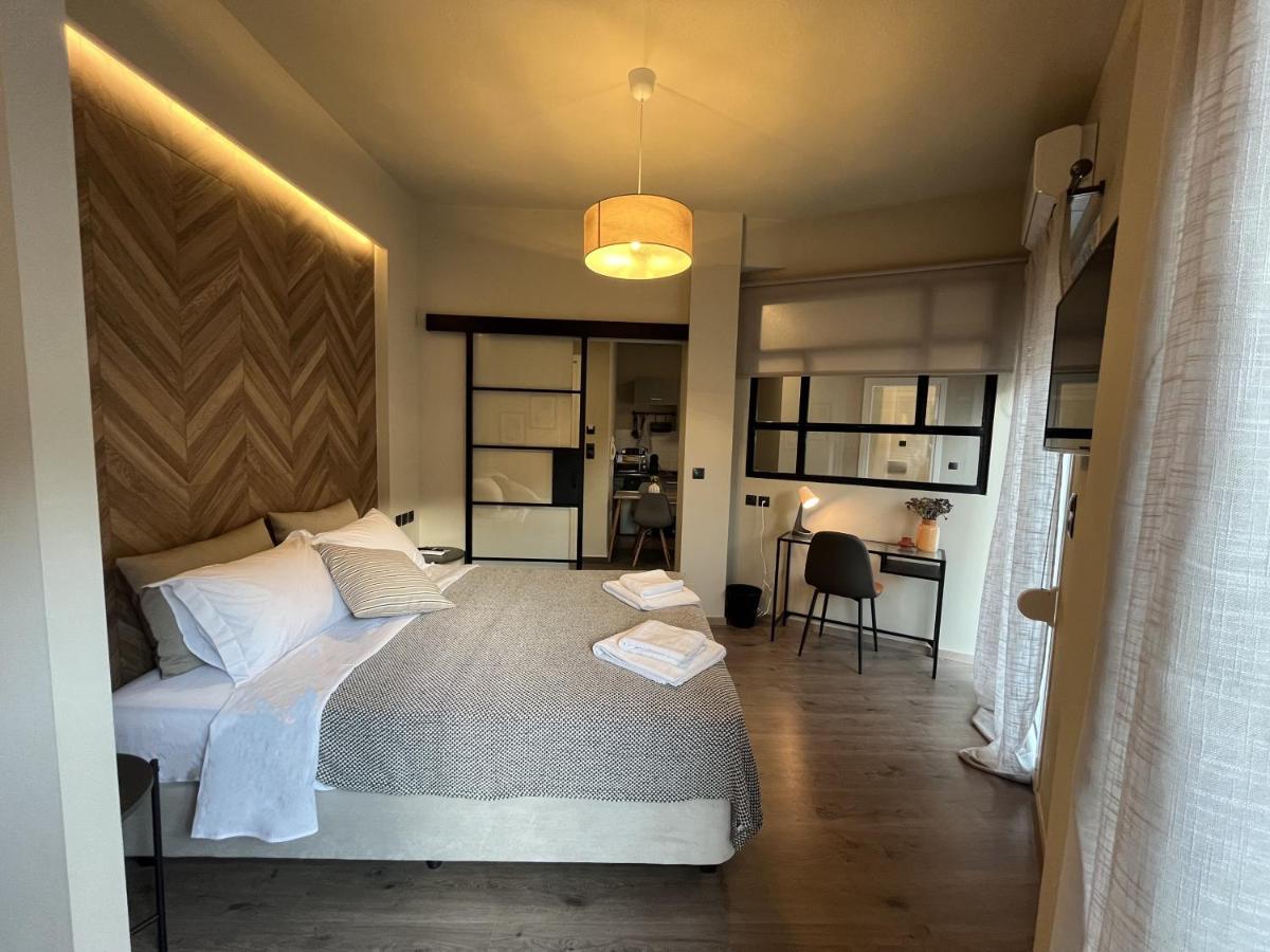 Meteorito Central Apartment Kalampáka Dış mekan fotoğraf